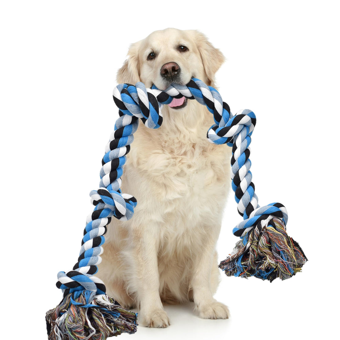 LECHONG Dog Toys for Aggressive Chewers Tough Rope Chew Toys