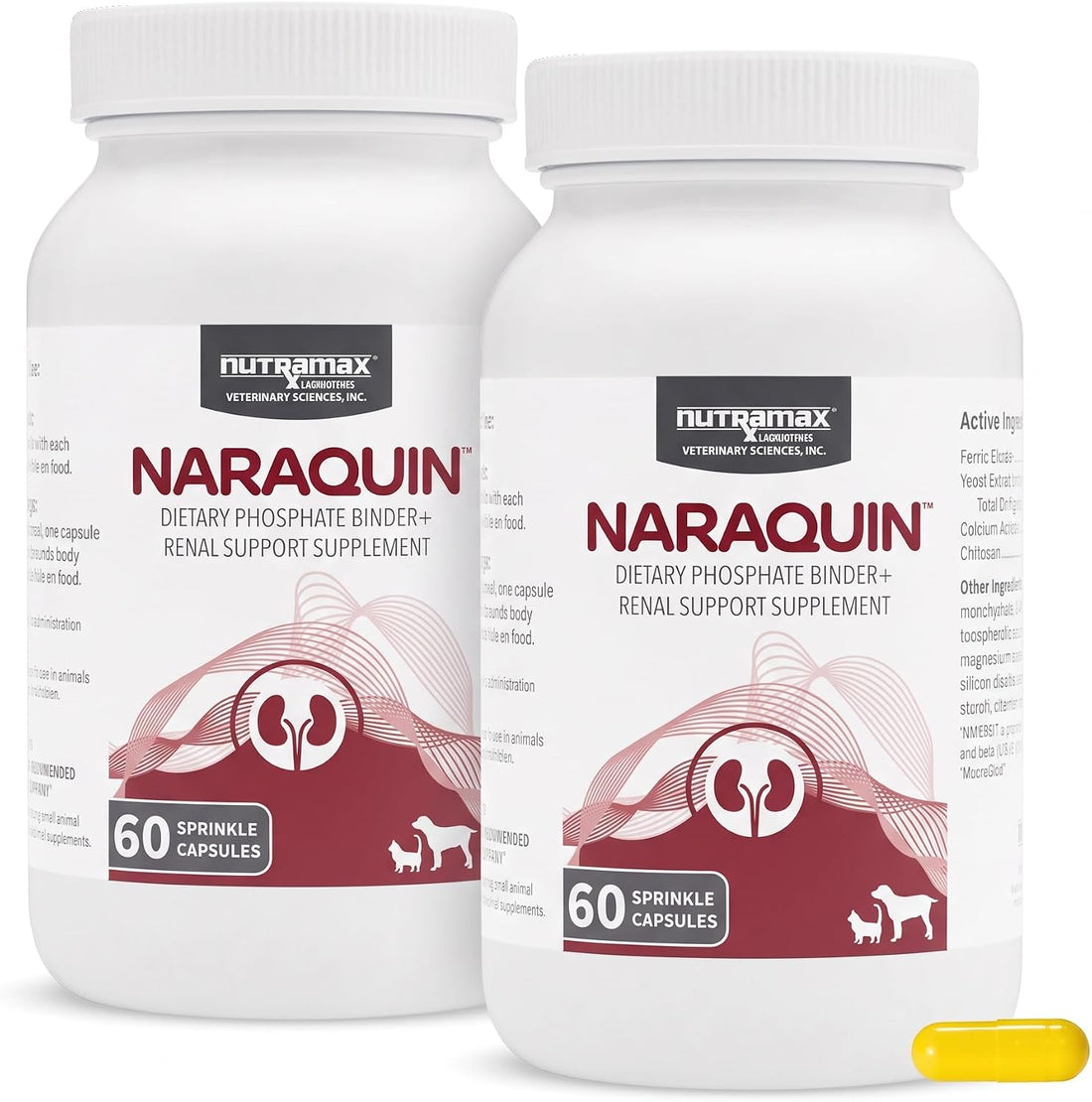 Nutramax Laboratories NARAQUIN™ Dietary Phosphate Binder + Renal