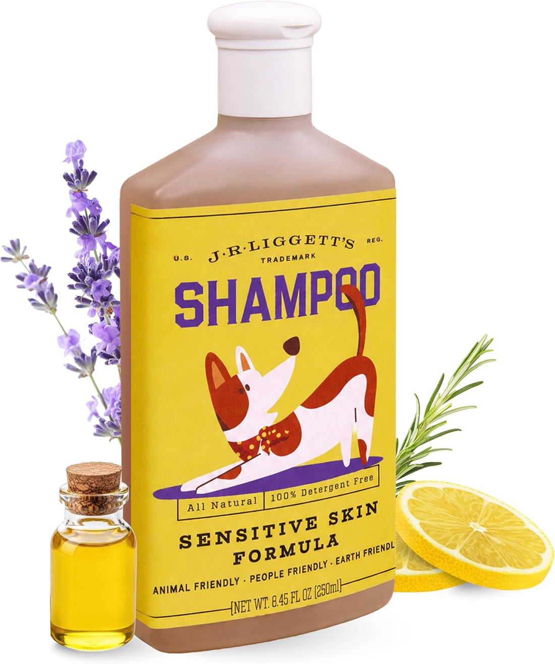 J.R.LIGGETT'S Liquid Small Animal Shampoo for Sensitive Skin 8.45 fl