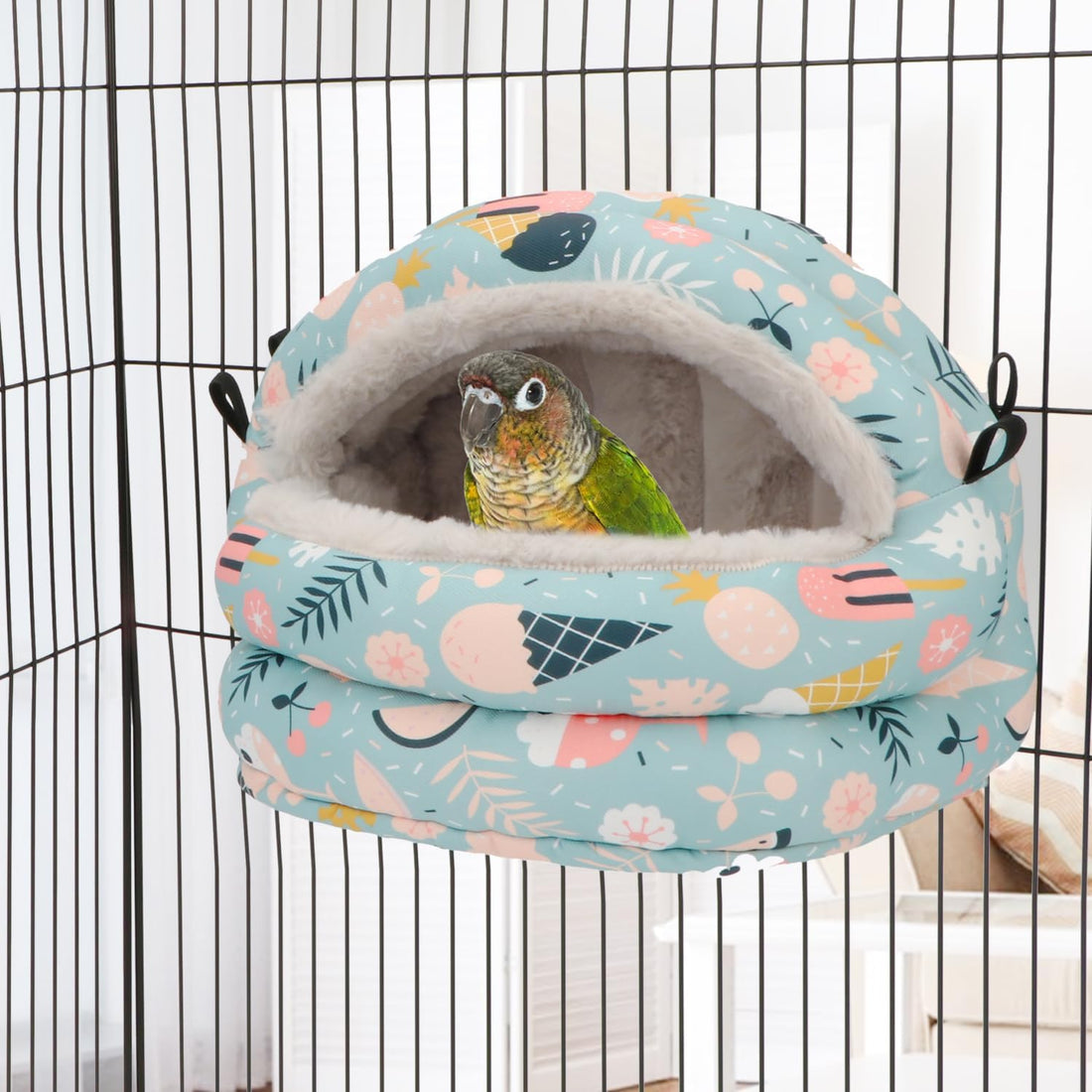 Bird Nest House Winter Warm Bird Bed for Cage