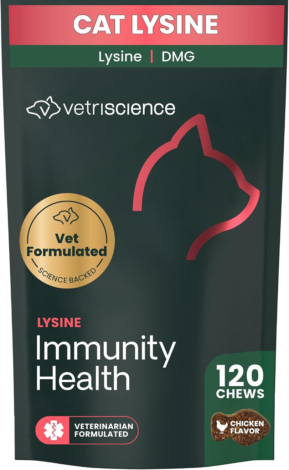 VetriScience Lysine Immunity Health Chews