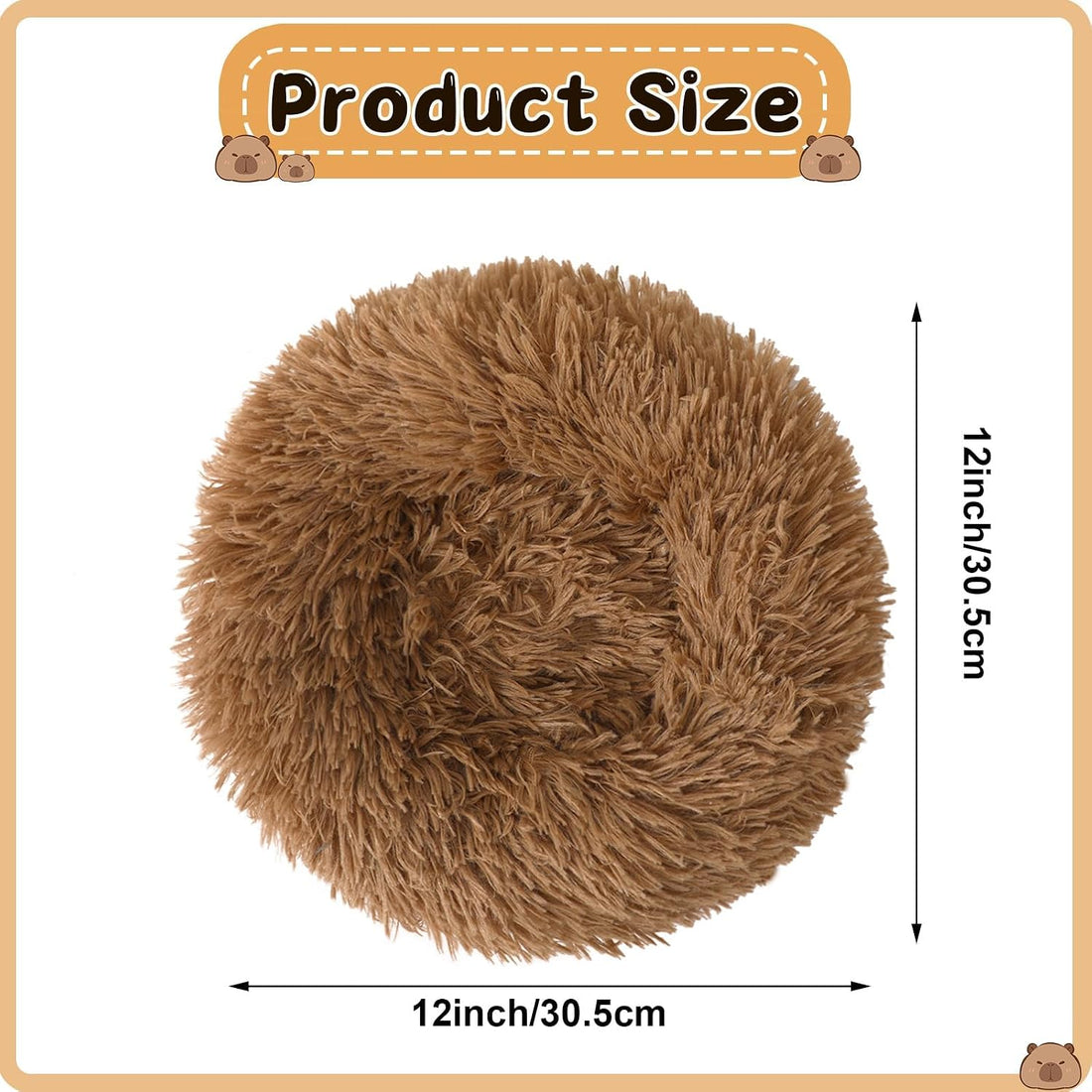 PETKNOWS 2-Pack Winter Guinea Pig Beds Hamster Bed Small Animal
