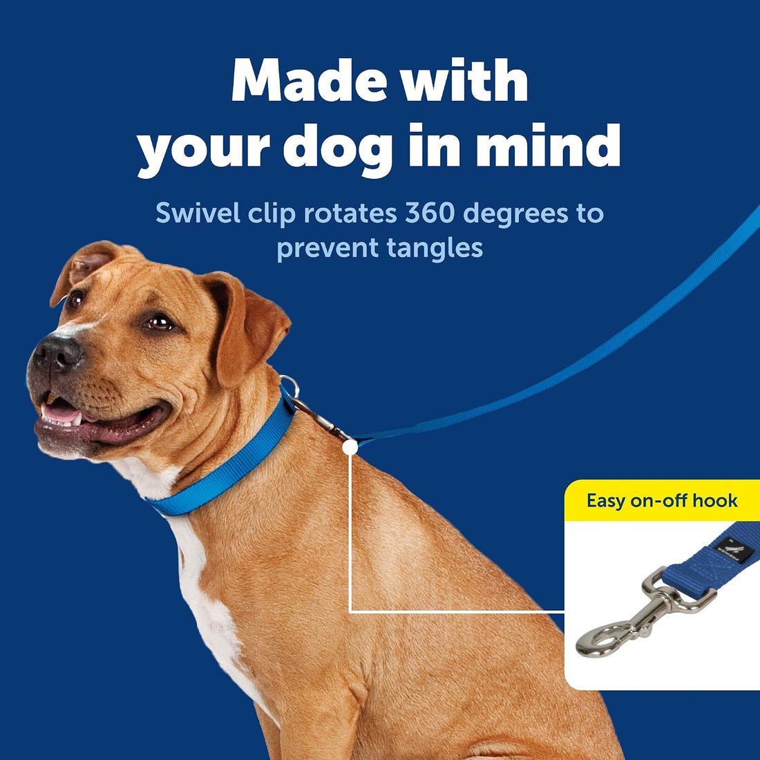 PetSafe Nylon Traditional Dog Leash with Bolt Snap
