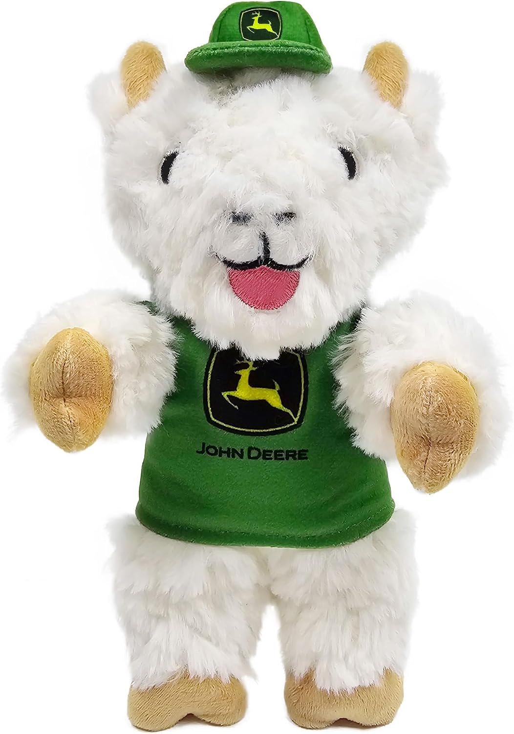 JohnDeere Goat Plush Toy for Dogs and Cats with Squeaker