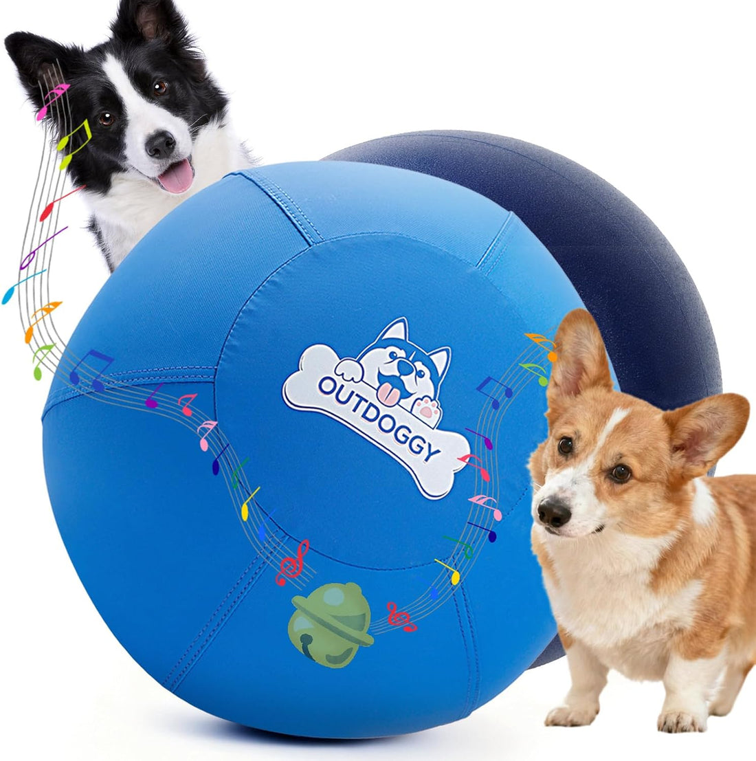 18'' Herding Ball for Dogs, Heavy Duty for Small & Medium Breeds