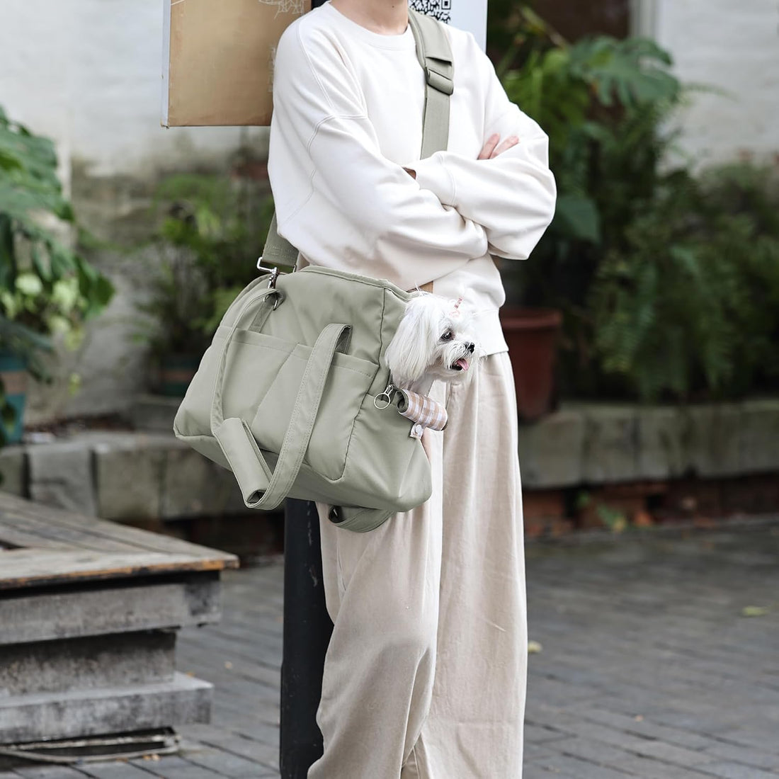 Pet Dog Casual Crossbody Bag