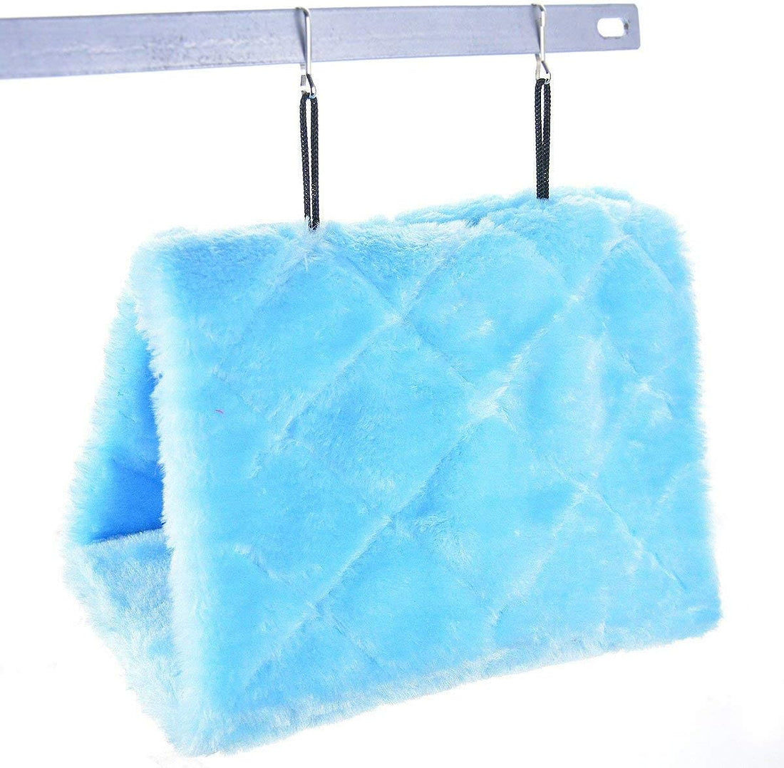 MOACC Winter Warm Bird Nest House Shed Hut Hanging Hammock Finch Cage