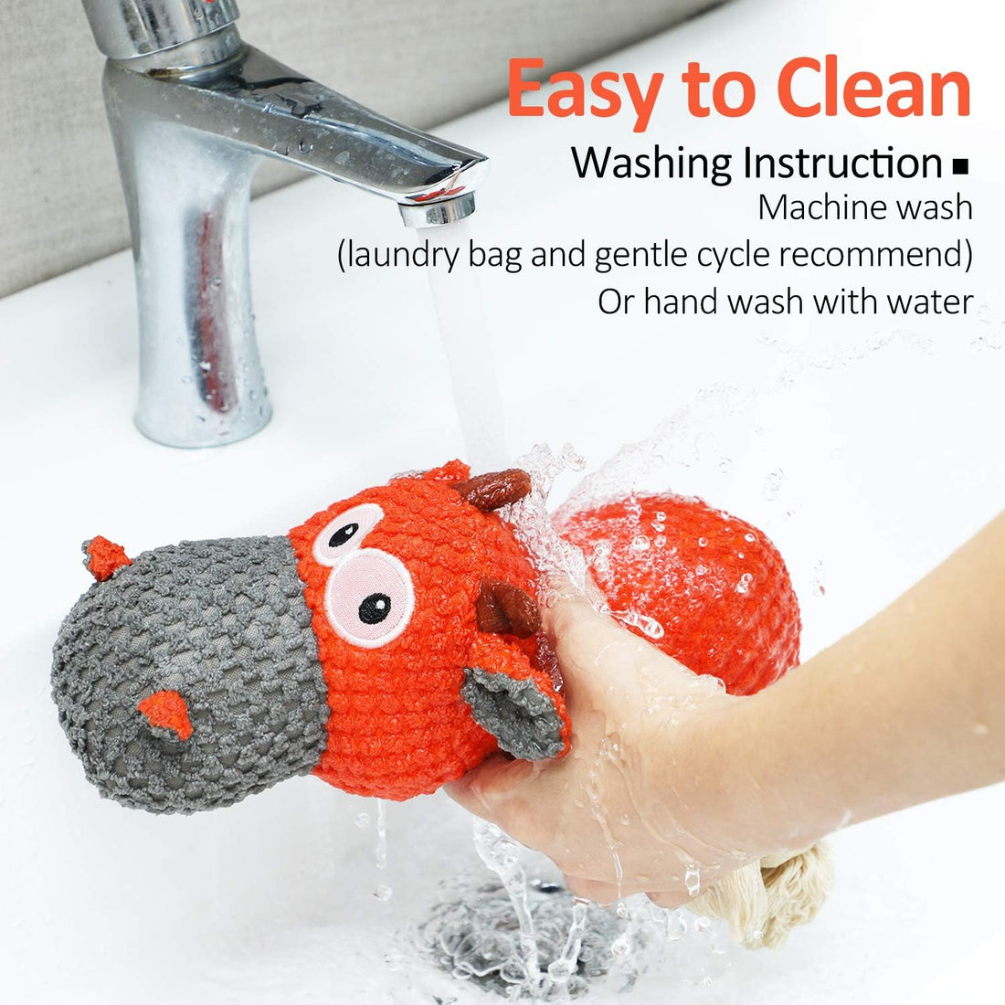 IOKHEIRA Dog Plush Toy for Large Aggressive Chewers,Indestructible