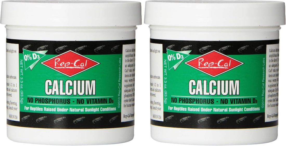 Rep-Cal 52298 Phosphorous-Free Calcium Powder Reptile/Amphibian
