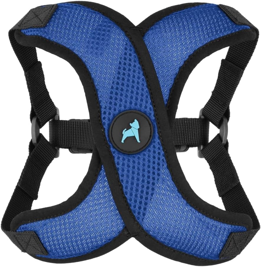Gooby Comfort X Step-in Lite Harness, Choke-Free, Blue, Medium