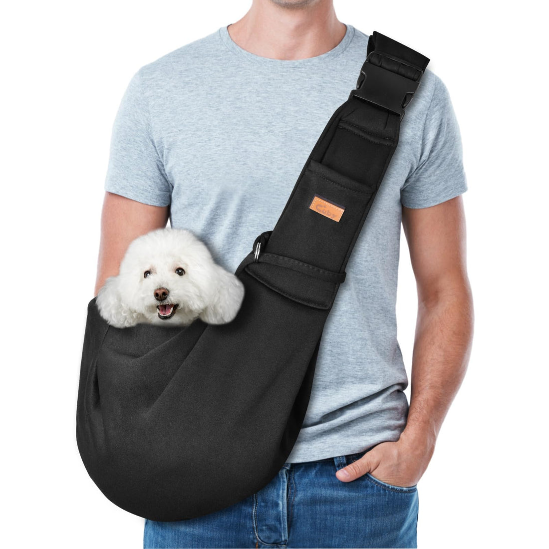 CUBY Dog and Cat Sling Carrier