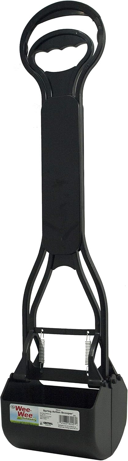 Four Paws Allen's Spring Action Dog Scooper For Hard Surfaces 3.75" x