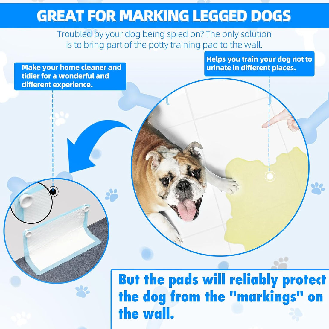 4 Pack Magnetic Puppy Pee Pad Holders