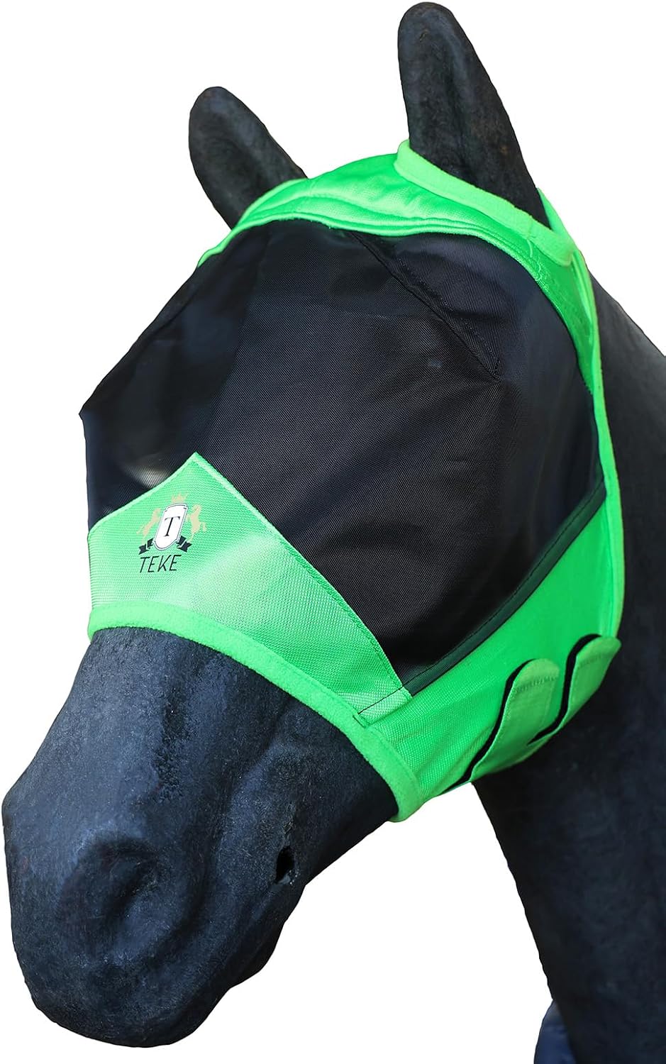 T TEKE Fine Mesh Horse Fly Mask w/No Ears
