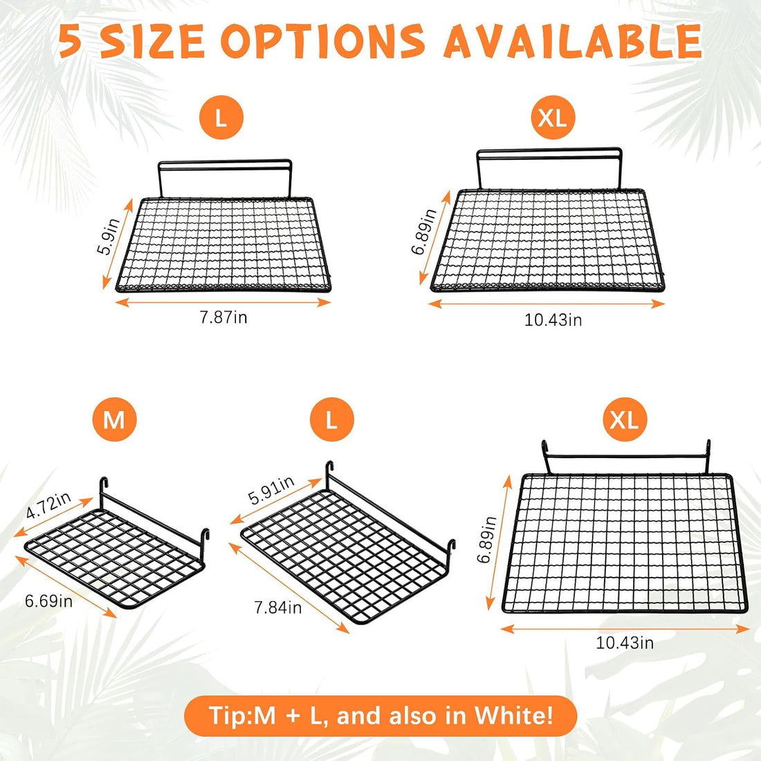 BNOSDM Stainless Steel Grid Platform for Parakeet 4 PCS Bird Perches