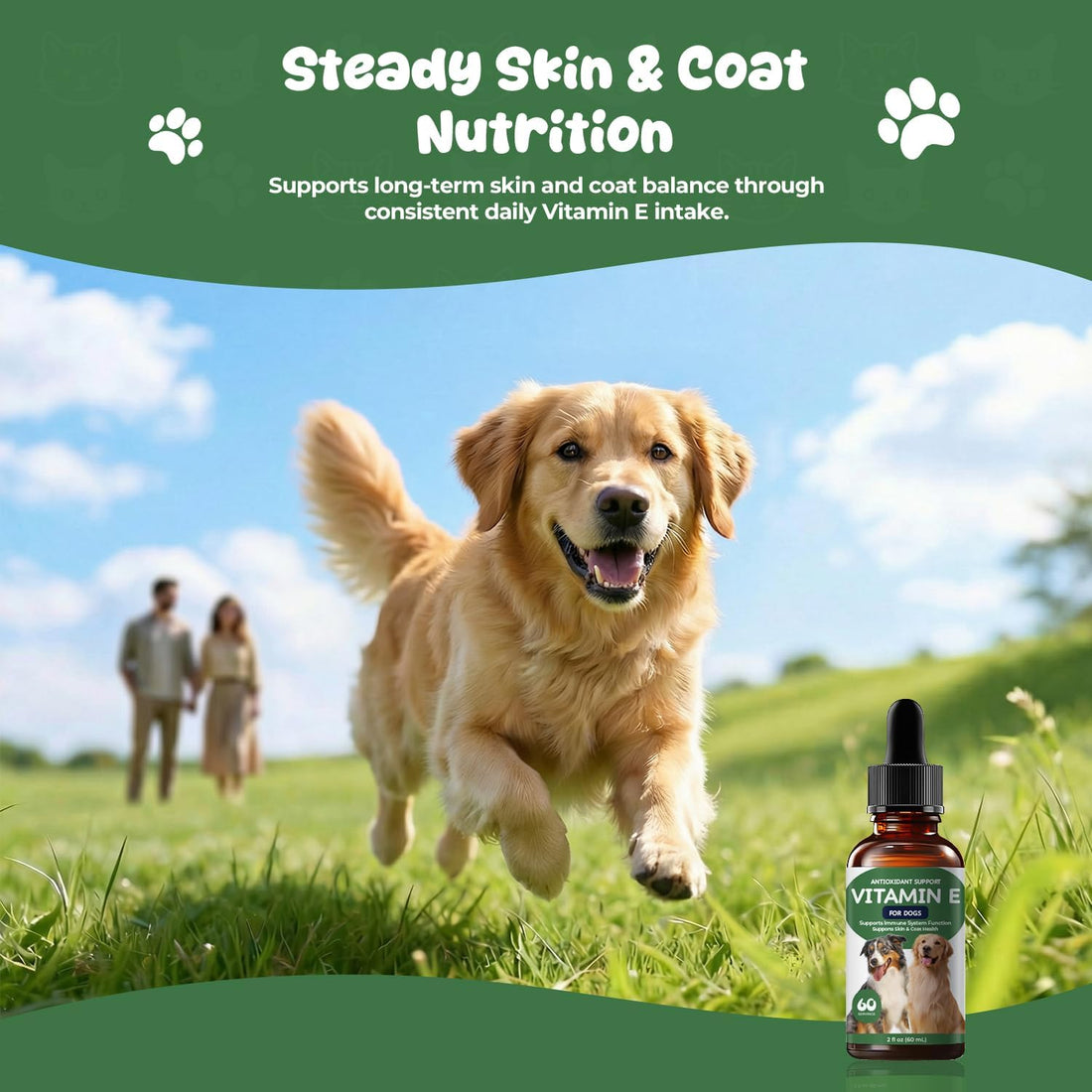 Homibabis Vitamin E Supplement for Dogs Liquid