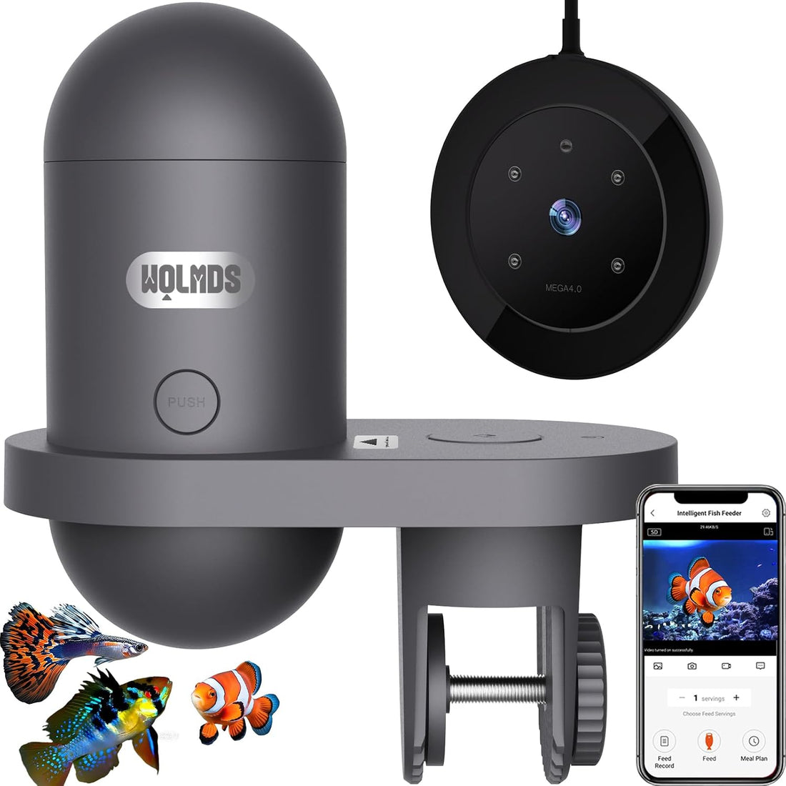 WiFi Automatic Fish Feeder for Aquarium