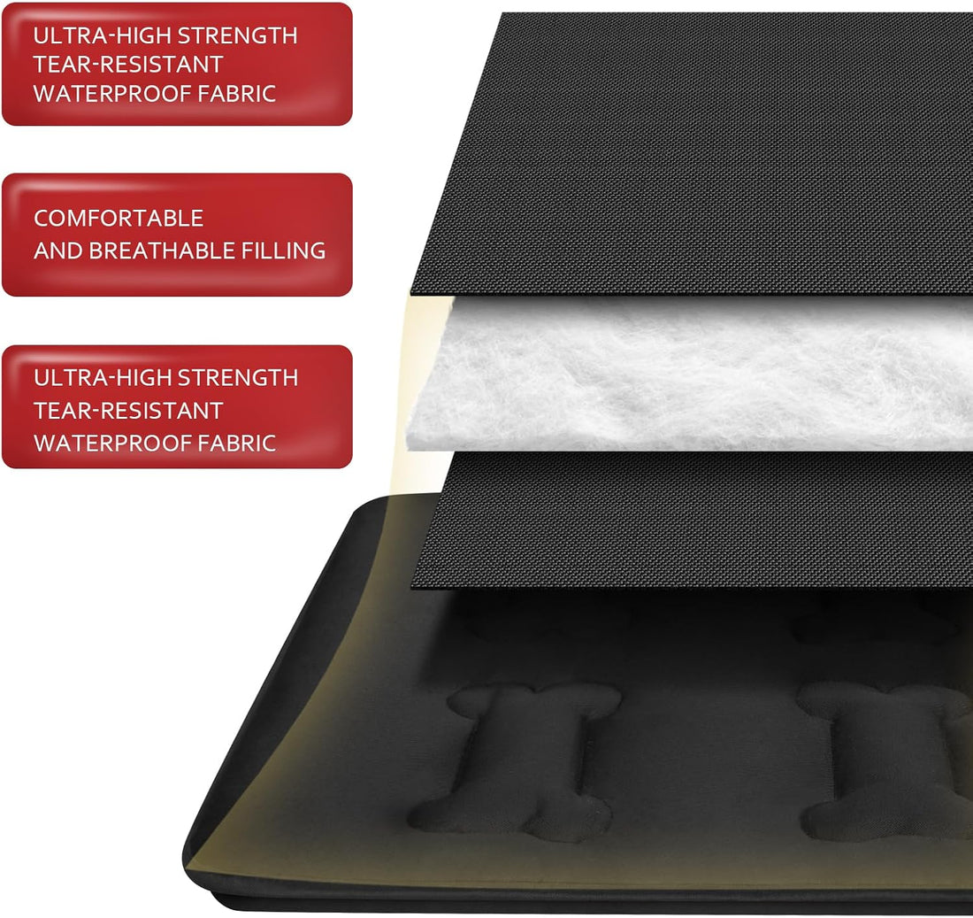 Chew Proof Dog Crate Pad, Dog Bed for Aggressive Chewers