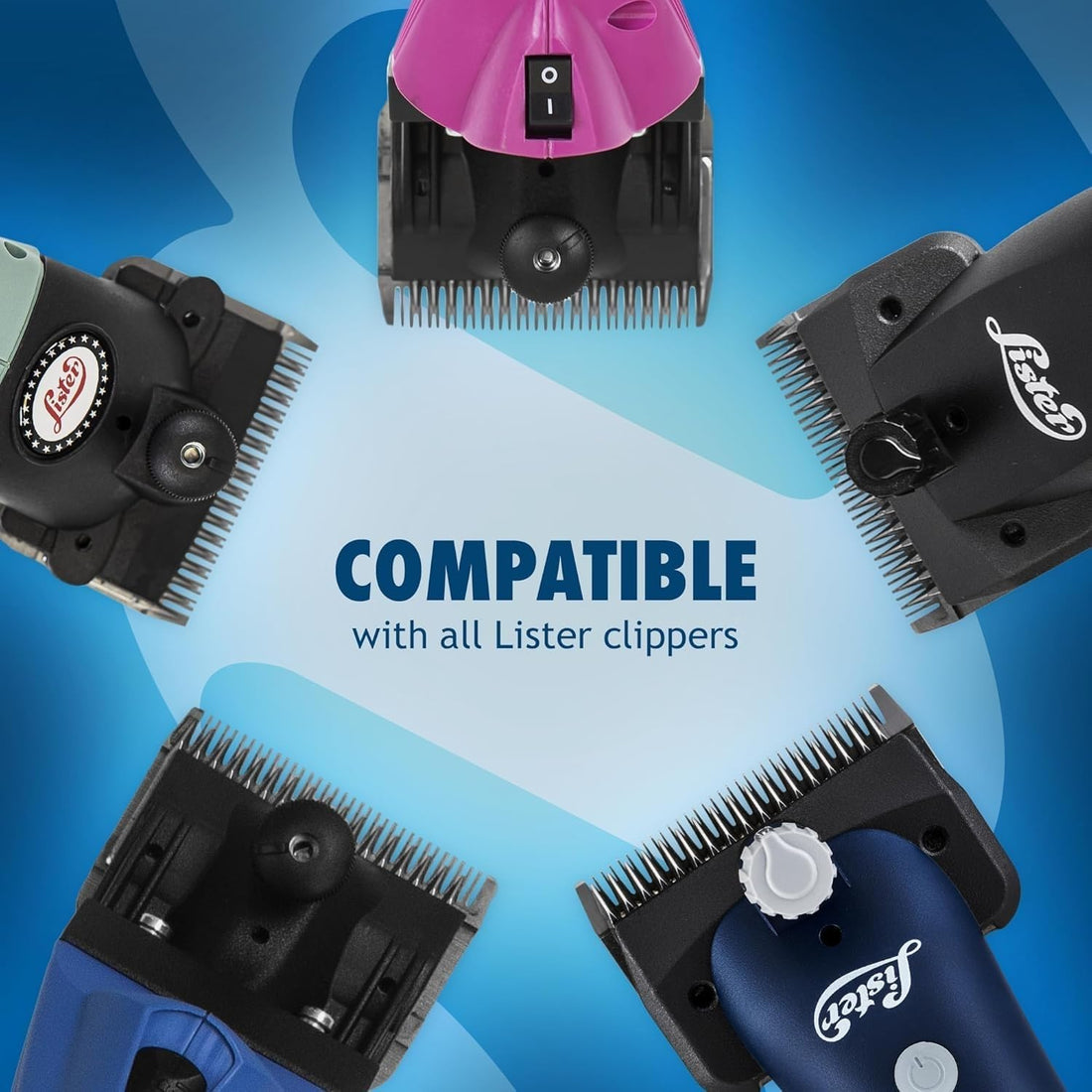 Lister Covercote Animal Clipper Blade Set, 5mm