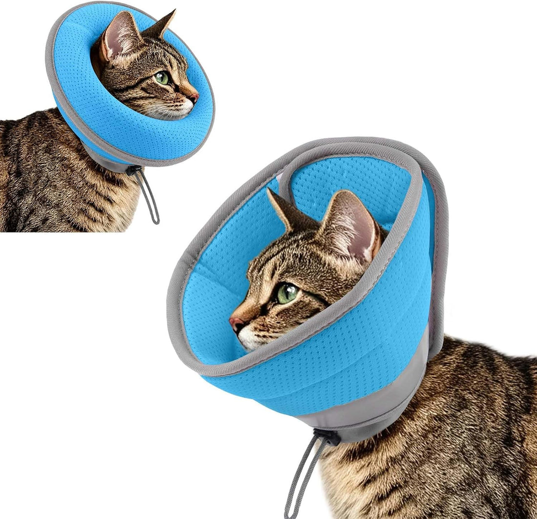 Soft Cat Cone Collar, Cat Recovery Collar, Surgery Collar，Pink