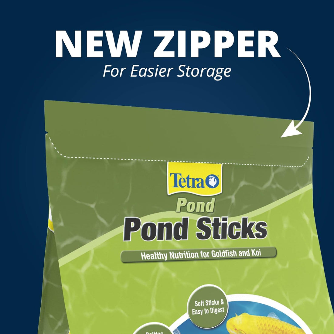 Tetra Pond Sticks Fish Food For Goldfish & Koi, 1.72 lbs