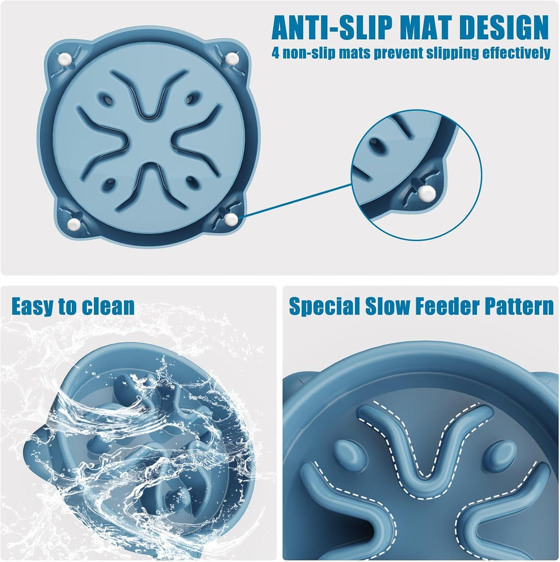 Slow Feeder Dog Bowls Small Breed