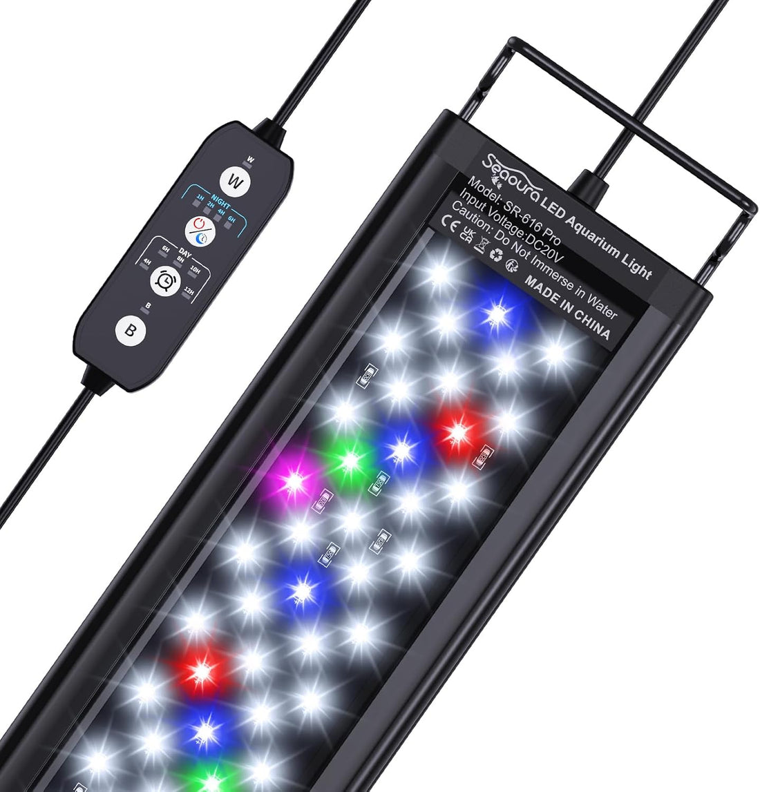 SEAOURA LED Aquarium Light for Plants, 18-24 Inch