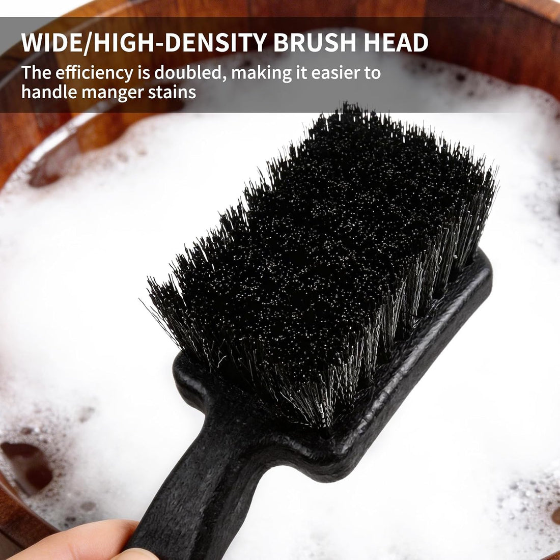 2Pcs Horse Bucket Brush Trough Scrub Water Trough Scrubber