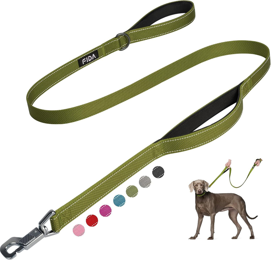 Fida Heavy Duty Dog Leash for Medium Large Dogs, 4 FT