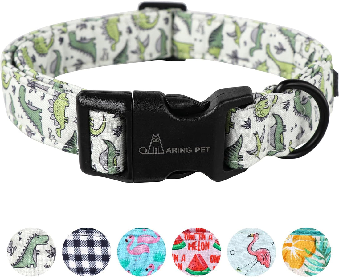ARING PET Dinosaur Dog Collar-Cute Dog Collar for Small Dogs