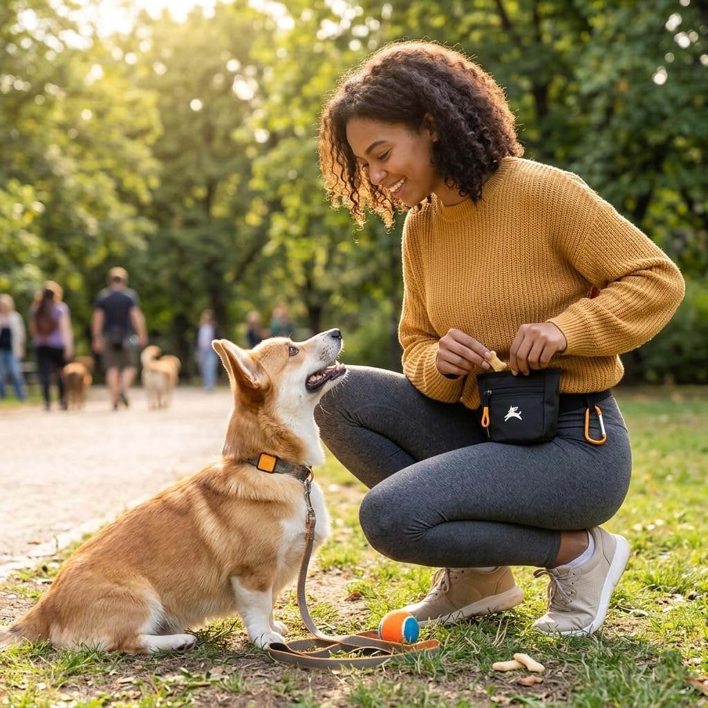 OllyDog Goodie Treat Bag, Dog Treat Pouch