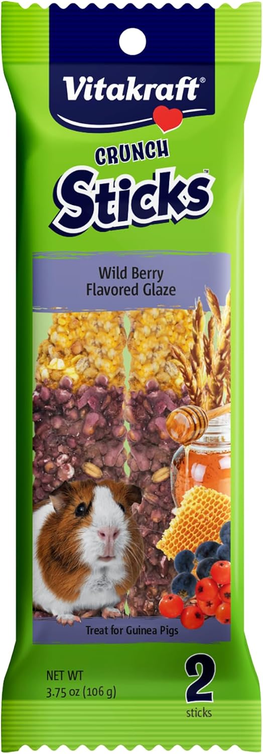 Vitakraft Crunch Sticks Guinea Pig Treat Fruit & Honey Flavor
