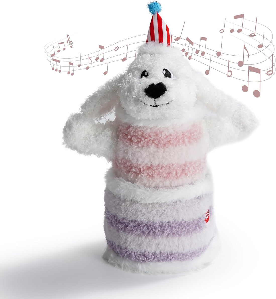 Fuzzwoof Dog Birthday Cake, Interactive Singing & Dancing Dog