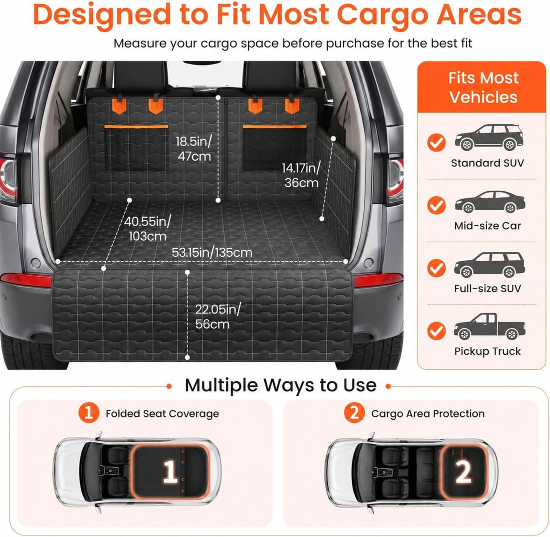 IJVAE SUV Cargo Liner for Dogs