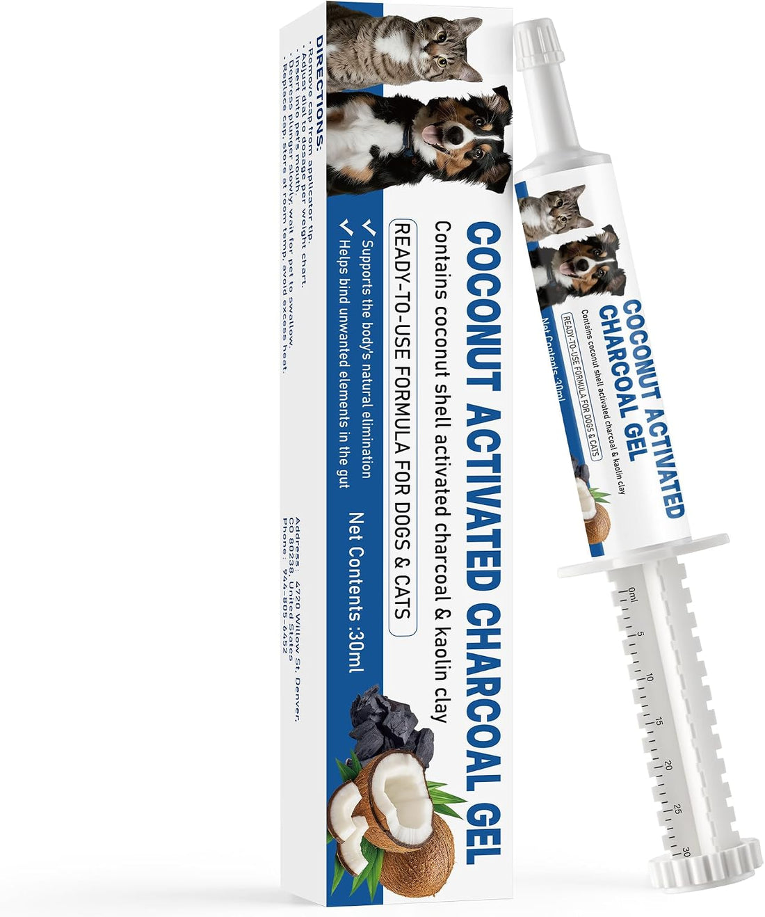 Activated Charcoal for Dogs & Cats