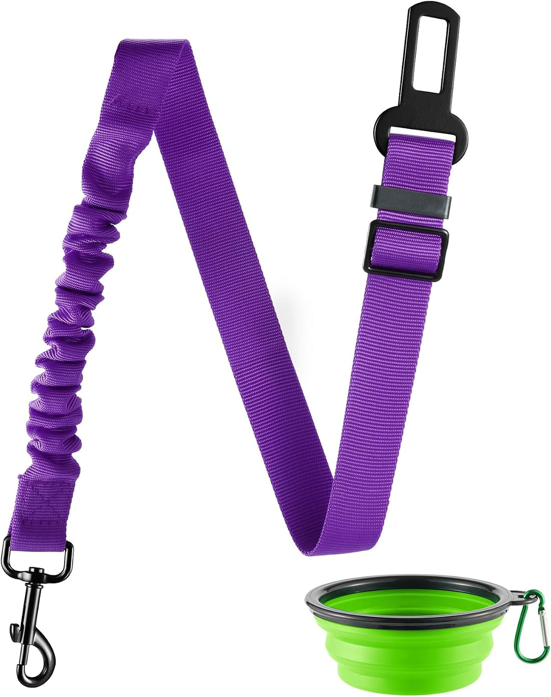 LivTee Dog Seat Belt for Car, Retractable Pet Safety Harness