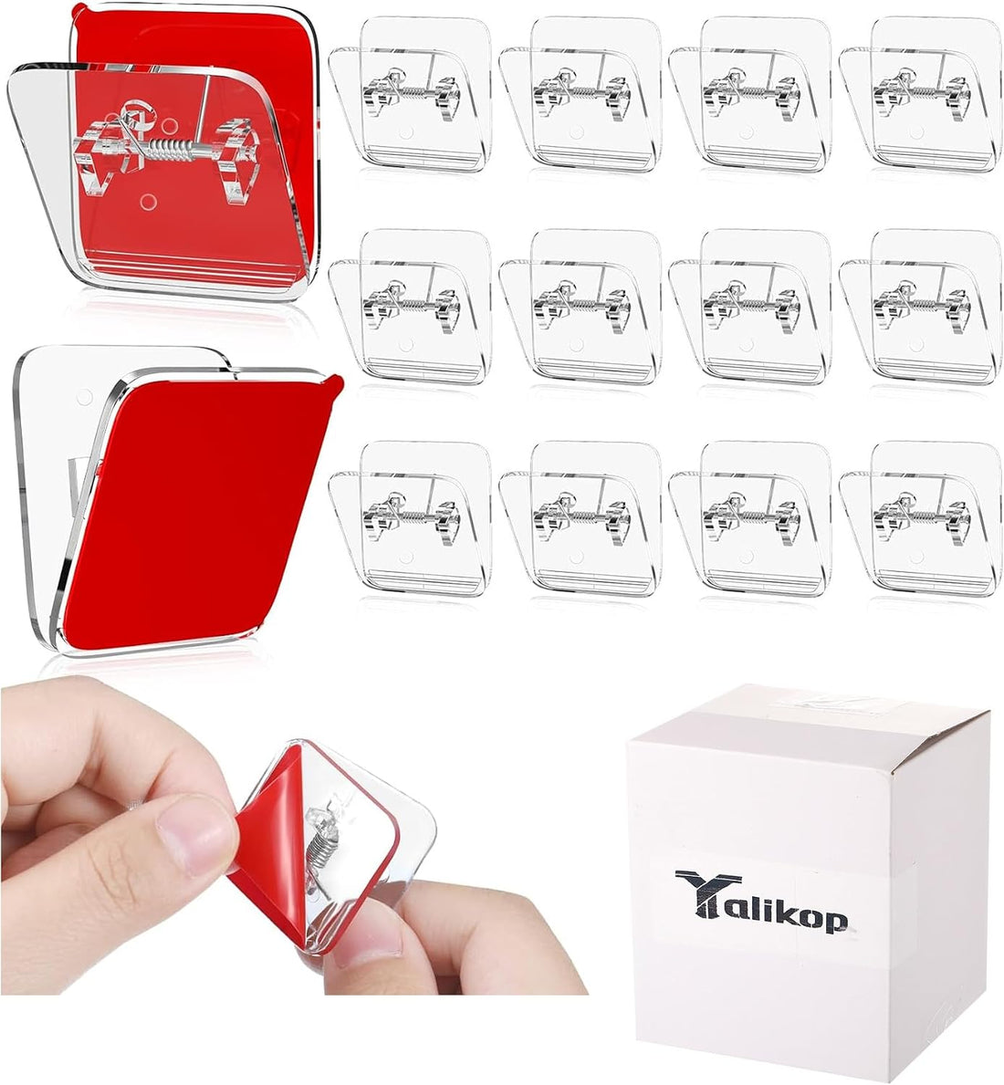 Yalikop 12 Pcs Wall Pee Pad Holder Dog Potty Training Pad