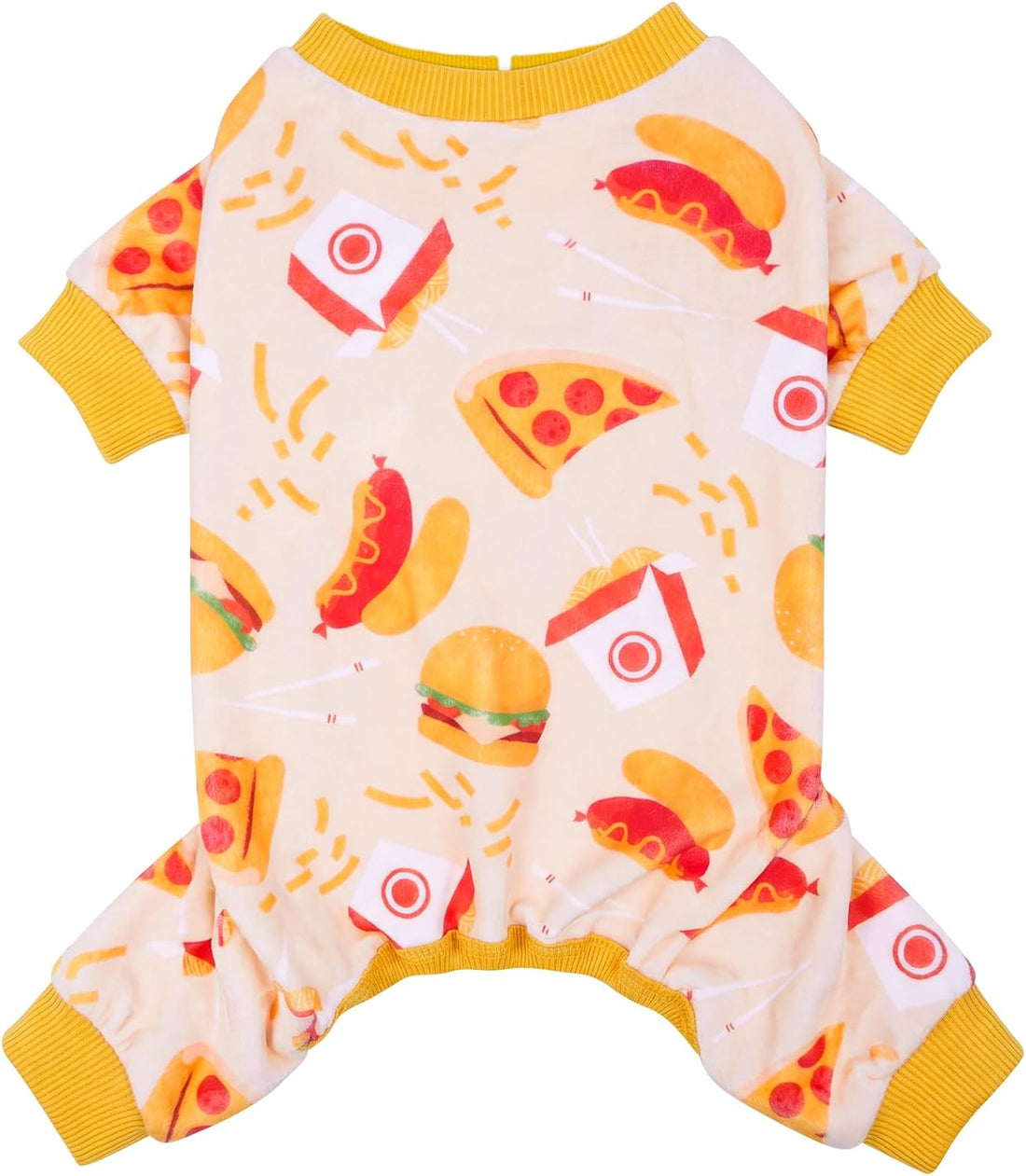 KYEESE Velvet Dog Pajamas for Medium Large Dogs Soft Onesie