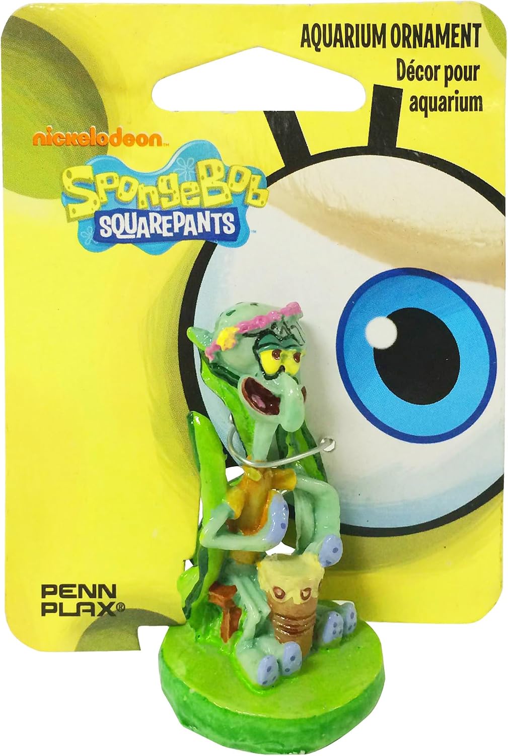 Penn-Plax Spongebob & Pineapple House Aquarium Decor, 2-Piece Set