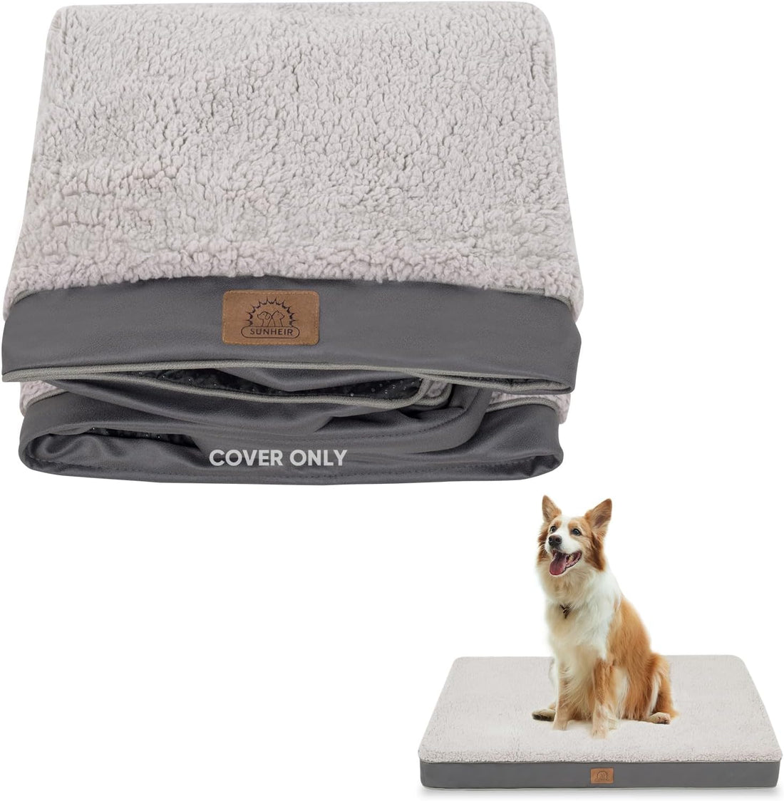 Sunheir Waterproof Dog Bed Covers Replacement Washable