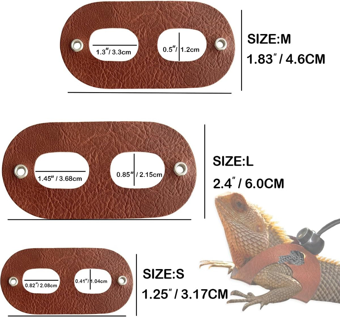 Lizard Adjustable Harness Leash,Bearded Dragon Harness Leash Set