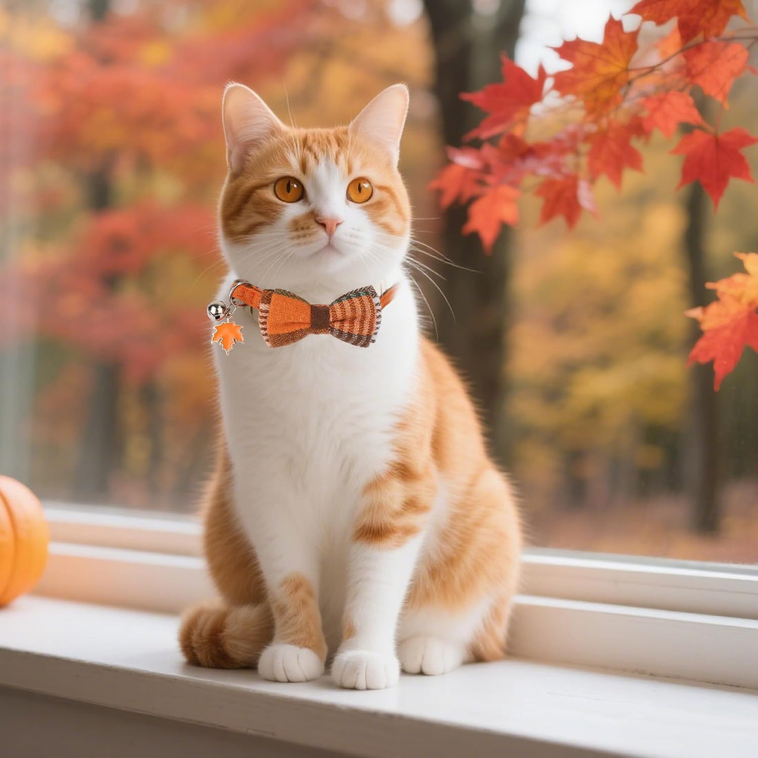 ADOGGYGO Fall Cat Collar Breakaway