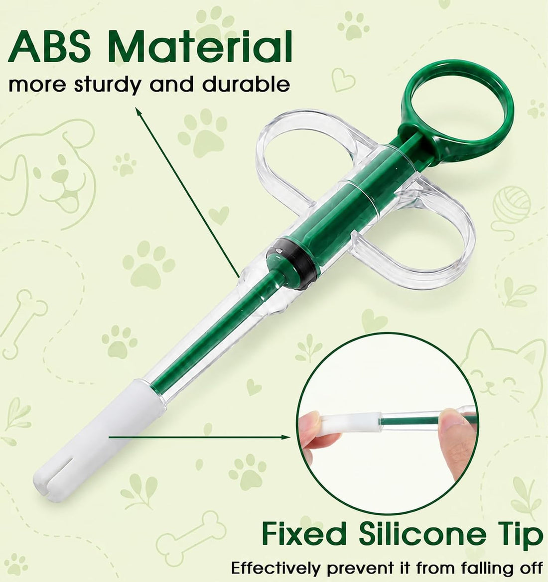 Pill Pockets for Cats, Cat Pill Shooter with Fixed Soft Tip