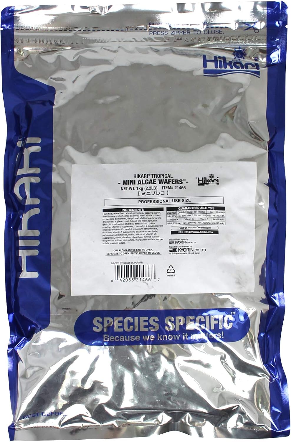 Hikari Mini Algae Wafers, 0.77 oz