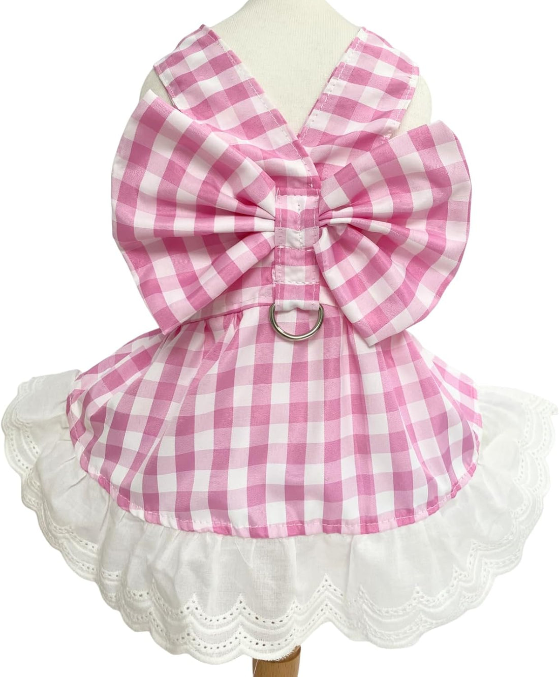Plaid Pet Dress - Cute Dog & Cat Checkered Outfit