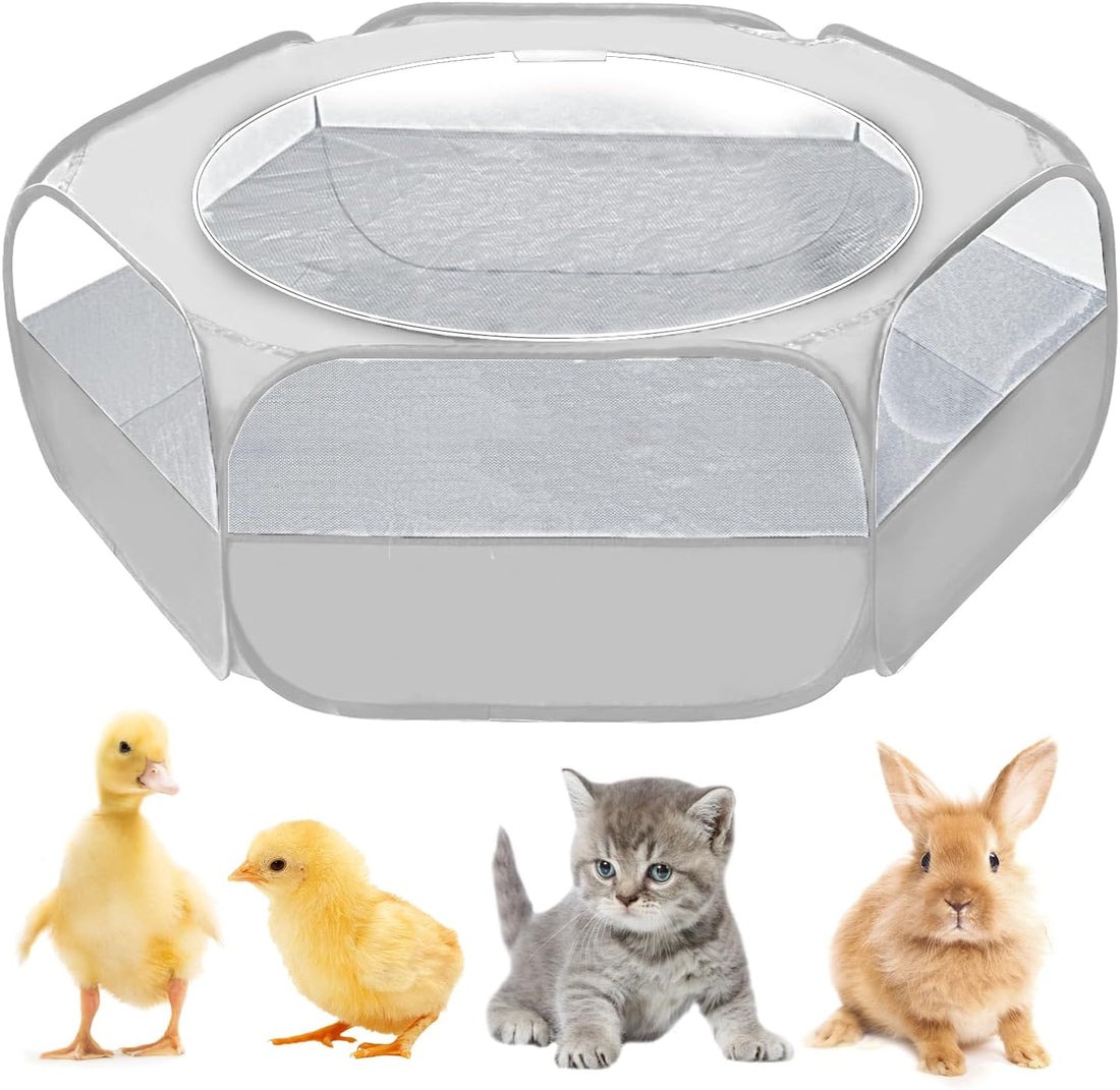 UWE Small Animal Playpen, Waterproof Foldable Pet Playpen