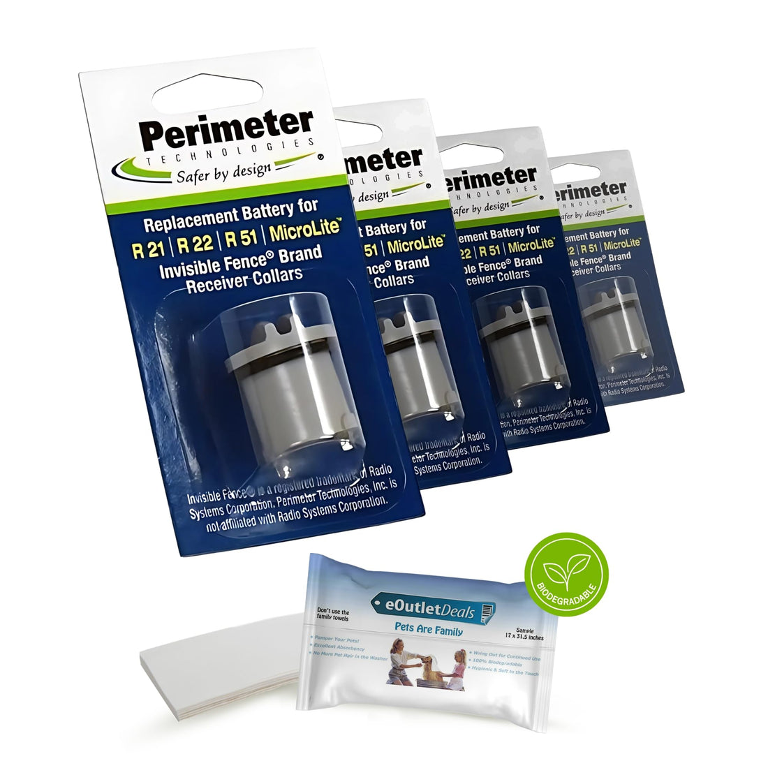 Perimeter Technologies Invisible Fence Collar Battery