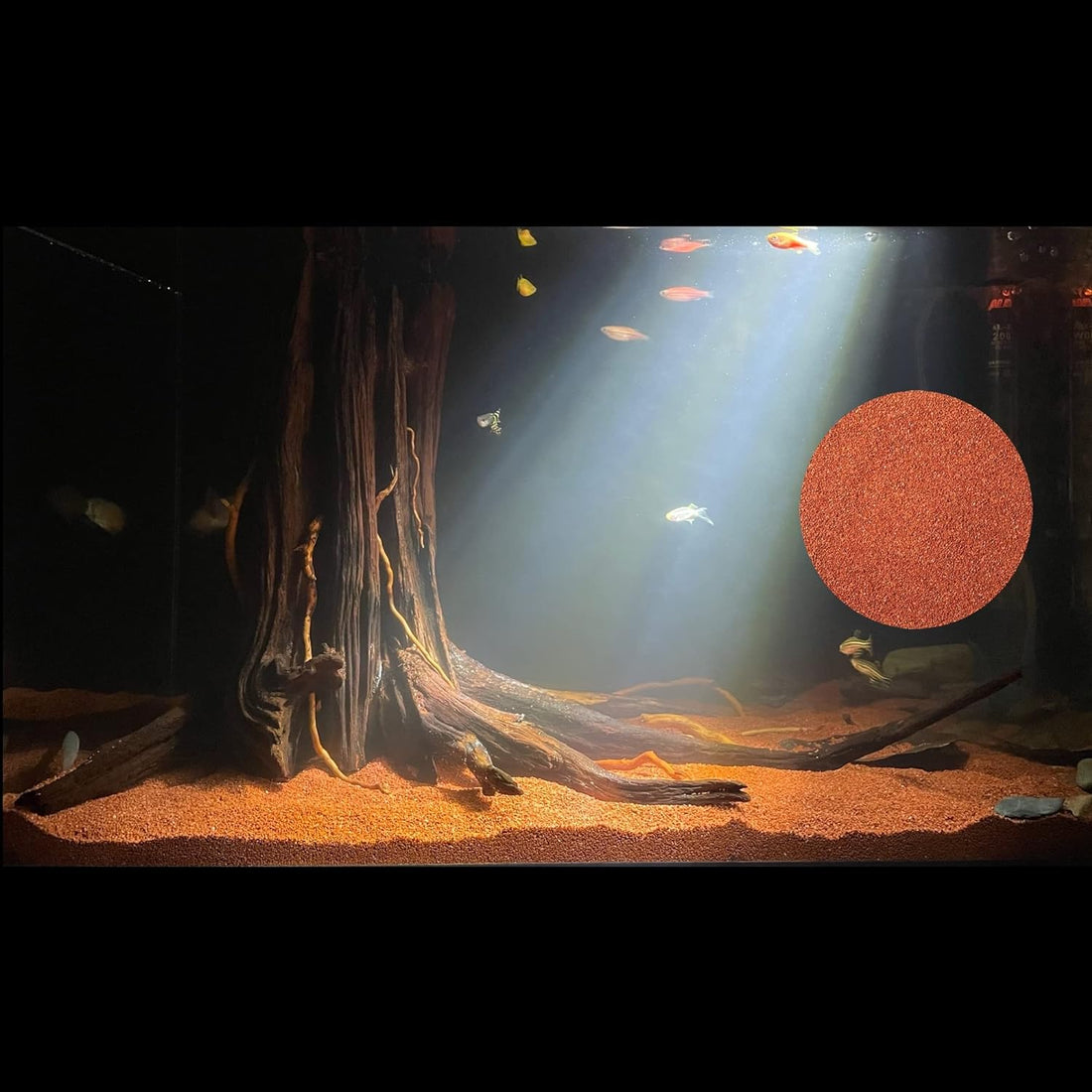 AWXZOM 11lb Natural South American Rainforest Sand, Aquarium red Sand