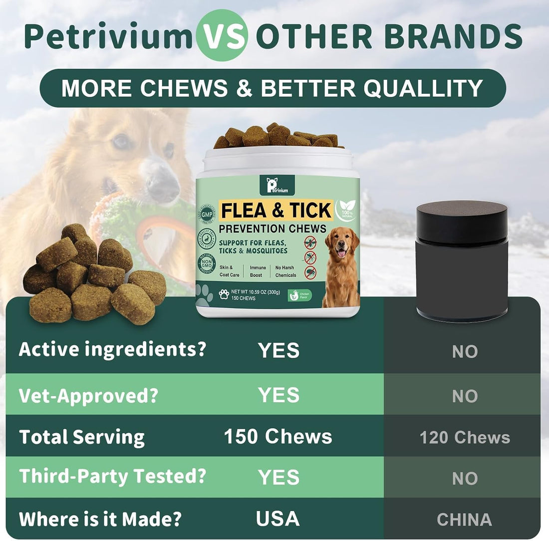 Natural Dogs Flea and Tick Chewable