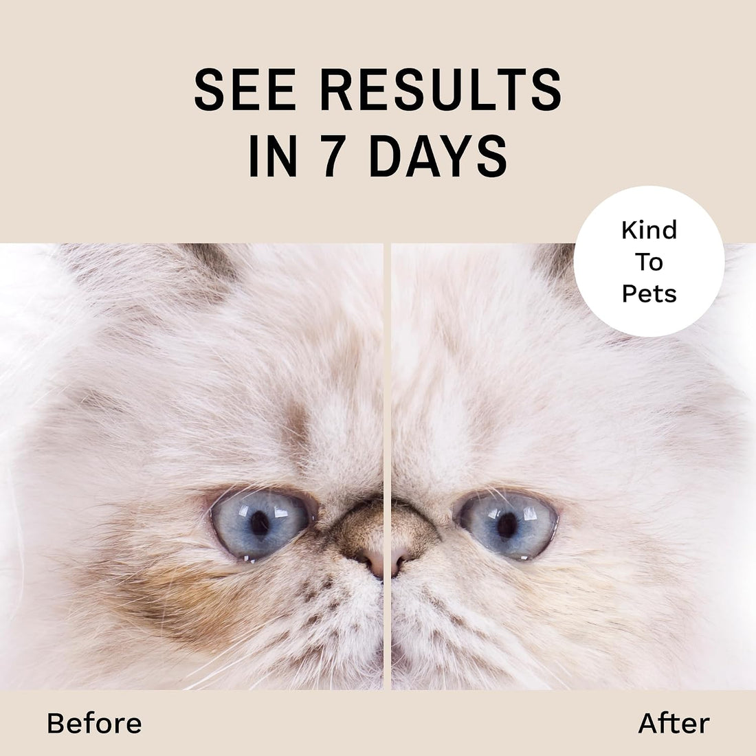 Eye Envy Tear Stain Remover Solution for Cats. Gentle